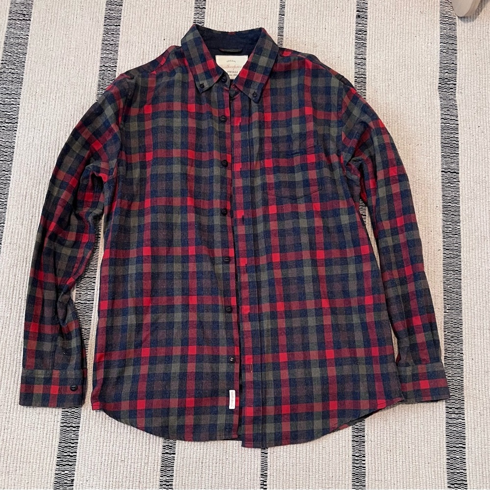 Plaid Long Sleeve Shirt